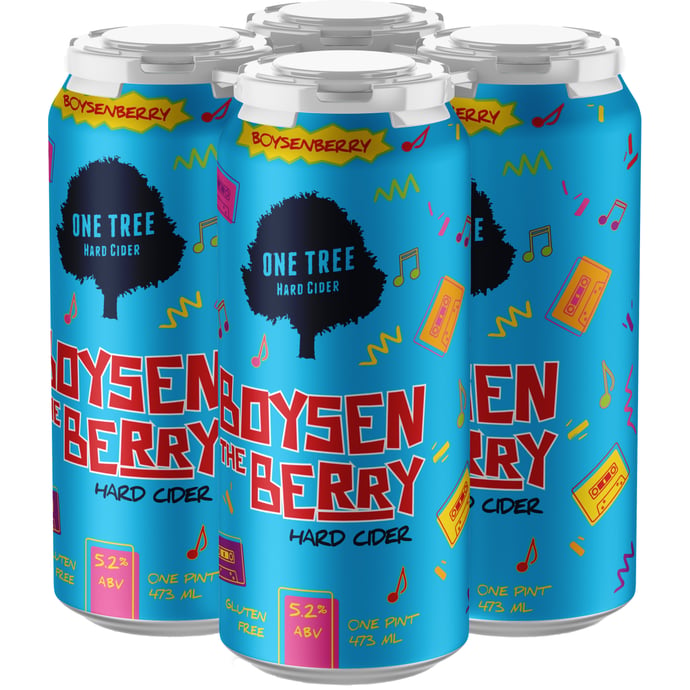One Tree Hard Cider Boysenberry