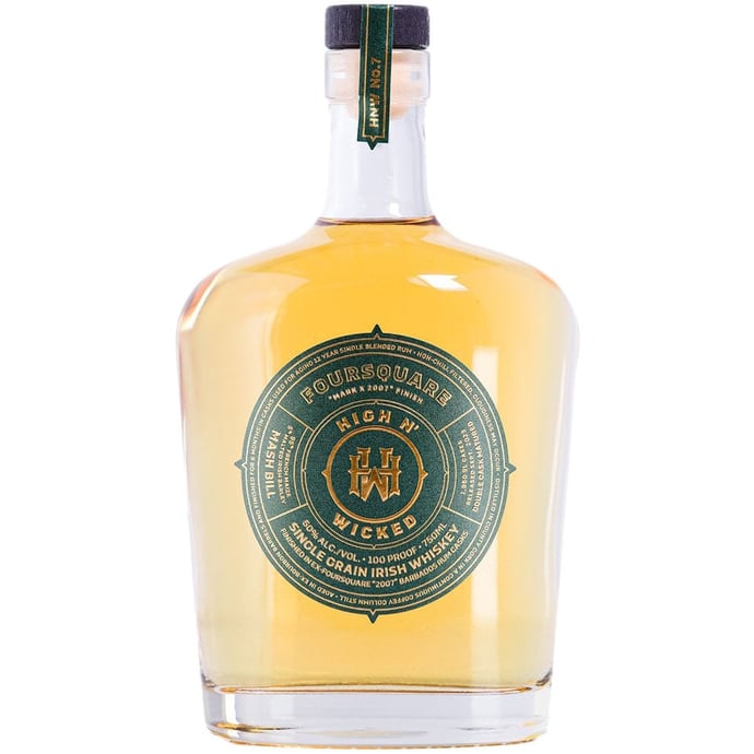 High n' Wicked Foursquare Irish Single Grain Finished in Foursquare Mark X 2007 Casks