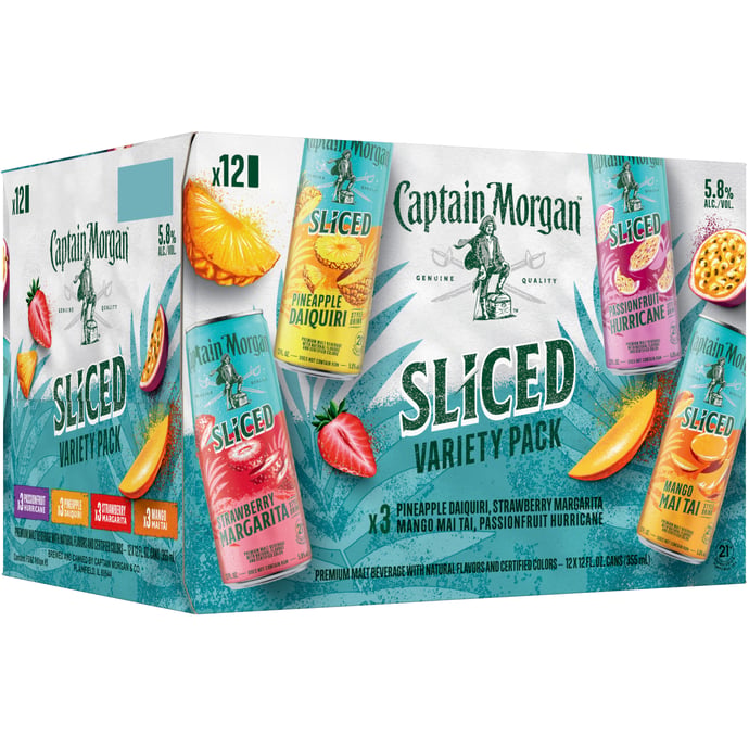 Captain Morgan Sliced Variety Pack