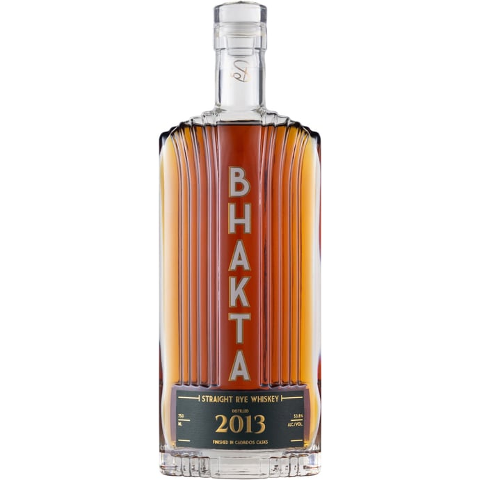 Bhakta Vintage Straight Rye Whiskey Finished in ex Calvados Casks 2013