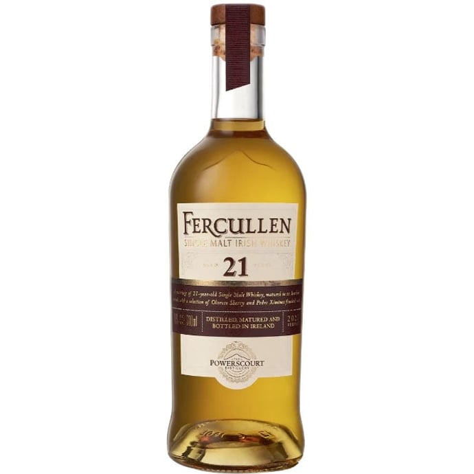 Powerscourt Distillery Fercullen Falls 21 year old Single Malt Irish Whiskey