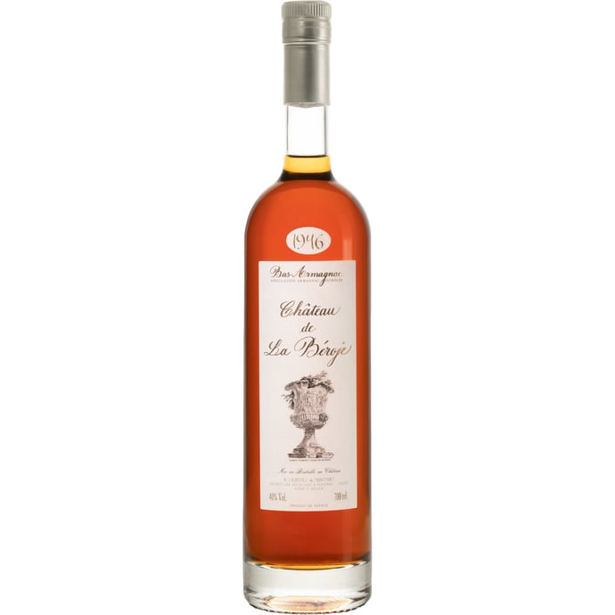 Chateau de la Beroje 60 year old Vintage Armagnac 1946