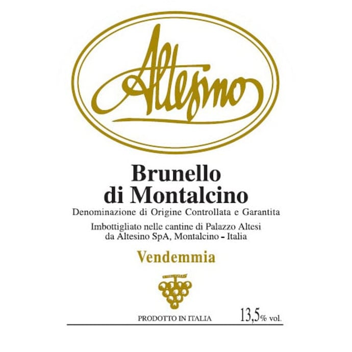 Altesino Brunello di Montalcino 2019 Half Bottle