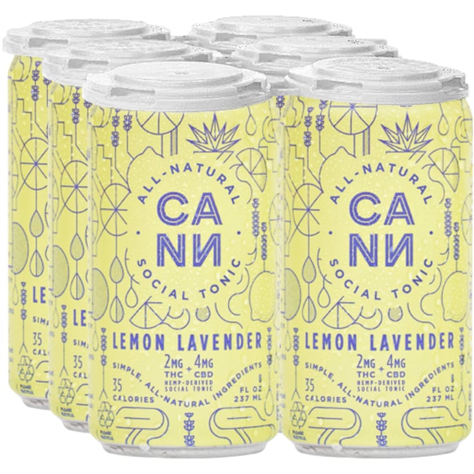 Cann THC Tonic Lemon Lavender 2MG