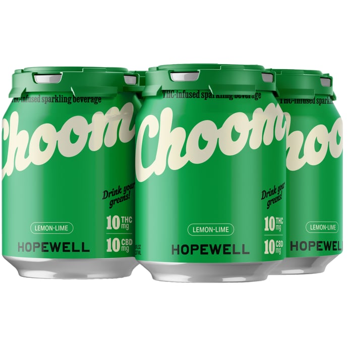 Hopewell Choom Lemon Lime 10mg THC 10mg CBD