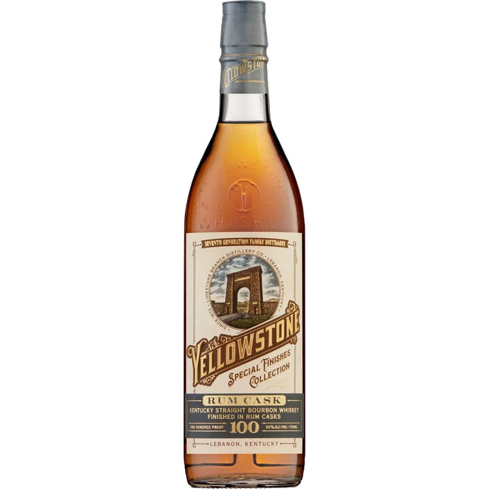 Yellowstone Rum Cask Kentucky Straight Bourbon Special Finishes Collection