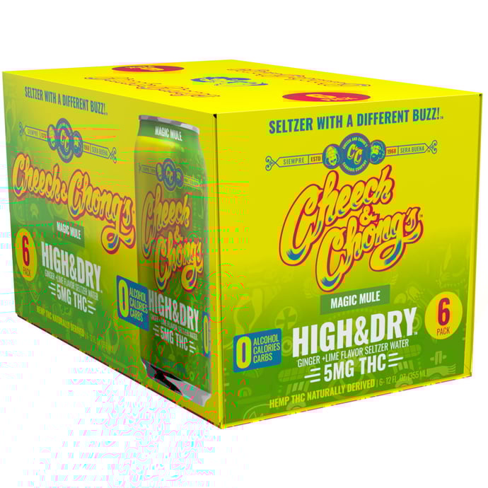 Cheech and Chong Magic Mule THC Seltzer 5MG