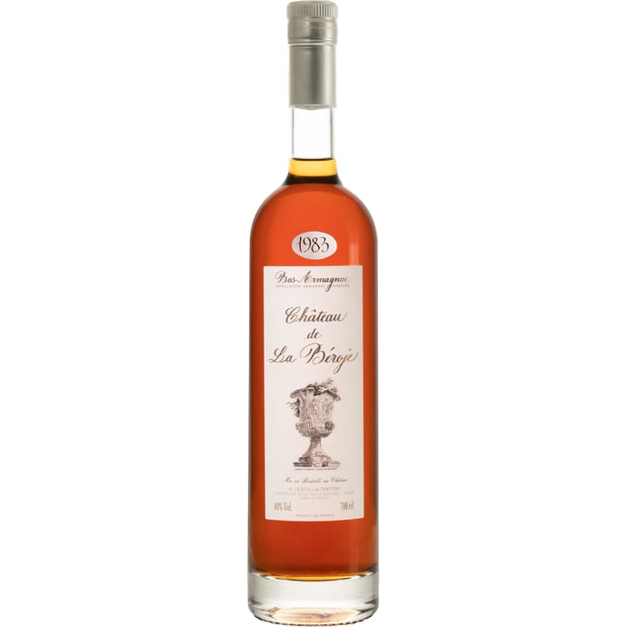 Chateau de la Beroje 40 year old Vintage Armagnac 1983