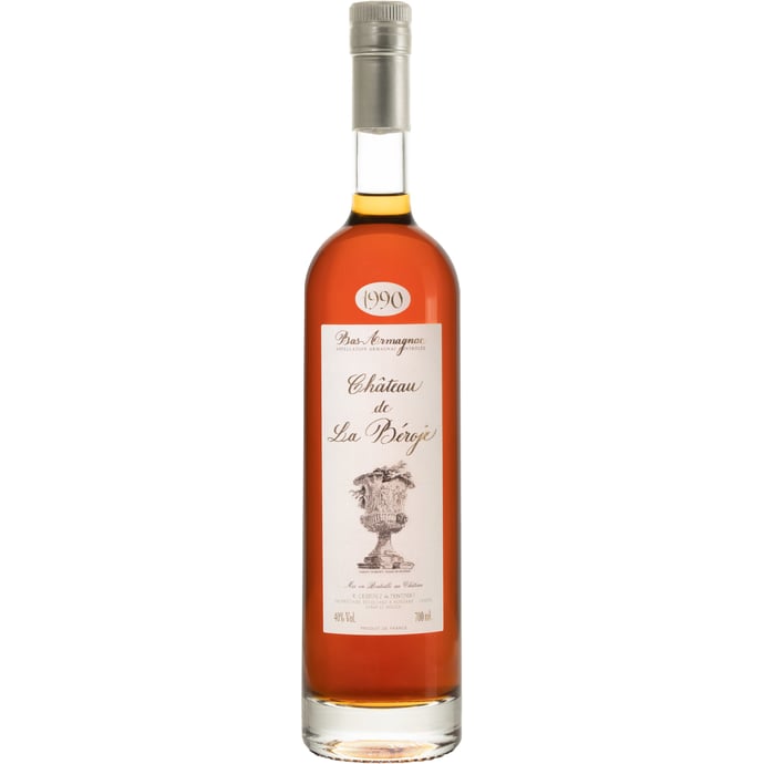 Chateau de la Beroje 33 year old Vintage Armagnac 1990