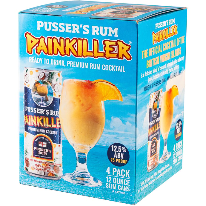Pusser's Rum Painkiller Cocktail