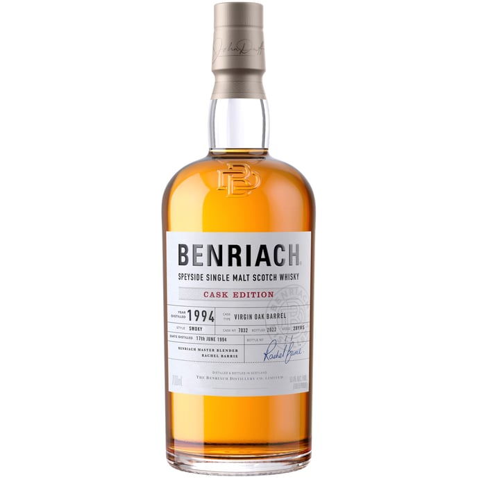 BenRiach Cask Edition 28 year old Virgin Oak Cask # 7032 1994