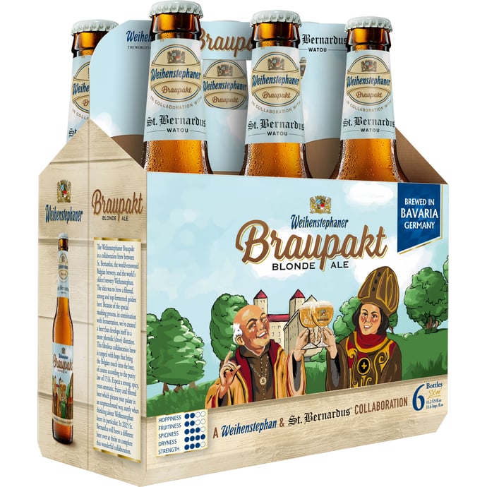 Weihenstephaner Braupakt collaboration with St. Bernardus