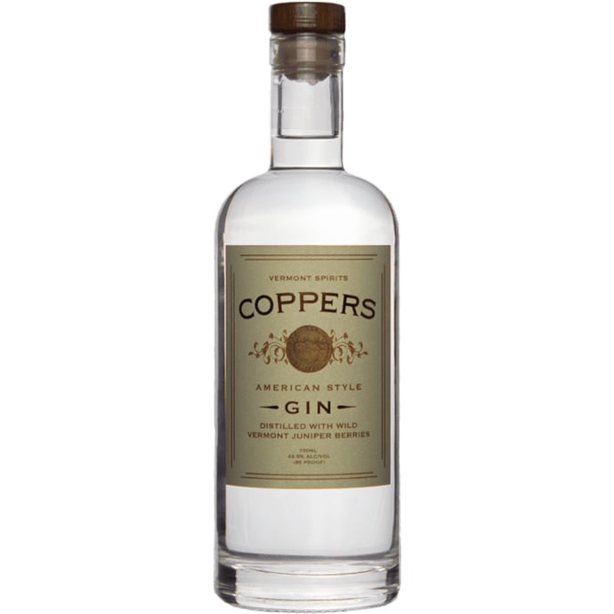Vermont Spirits Coppers American Style Gin