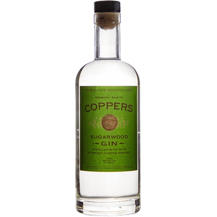 Vermont Spirits Coppers Sugarwood New American Style Gin