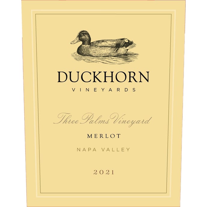 Duckhorn Merlot Three Palms Vineyard 2021