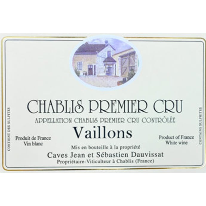Jean & Sebastien Dauvissat Chablis Vaillons Vieilles Vignes 2020