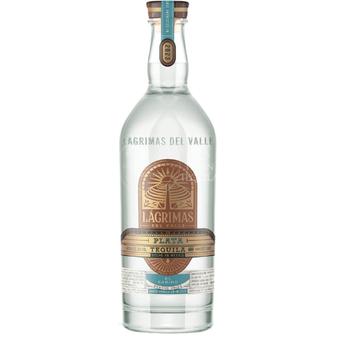 Lagrimas del Valle Plata El Sabino Single Ranch Tequila 2023
