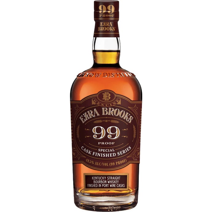Ezra Brooks 99 Proof Kentucky Straight Bourbon Port Cask Finish