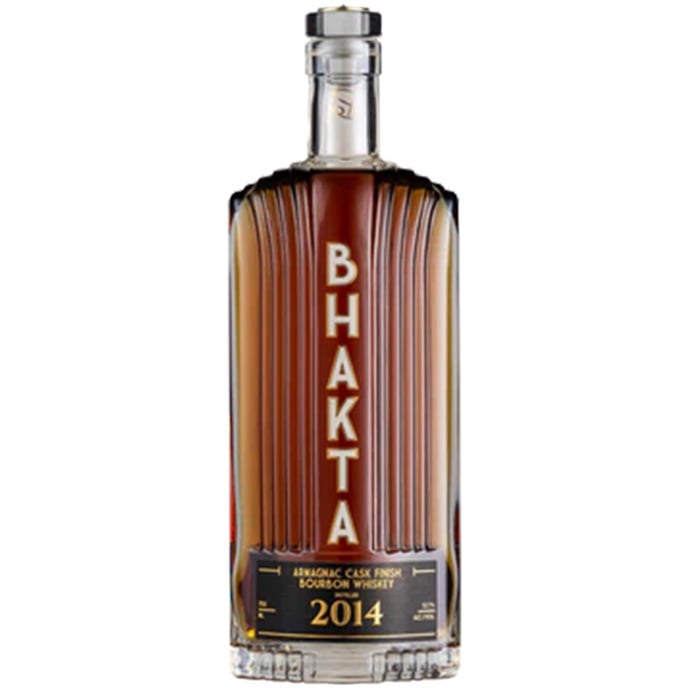 Bhakta Vintage Bourbon Whiskey Finished in ex Armagnac Casks 2014