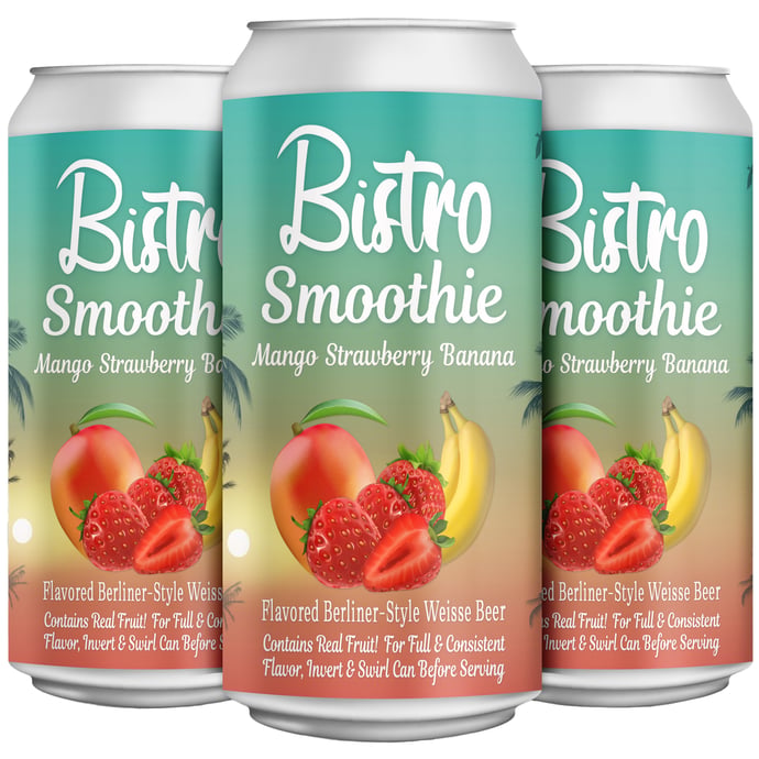 Energy City Bistro Smoothie Mango Strawberry Banana