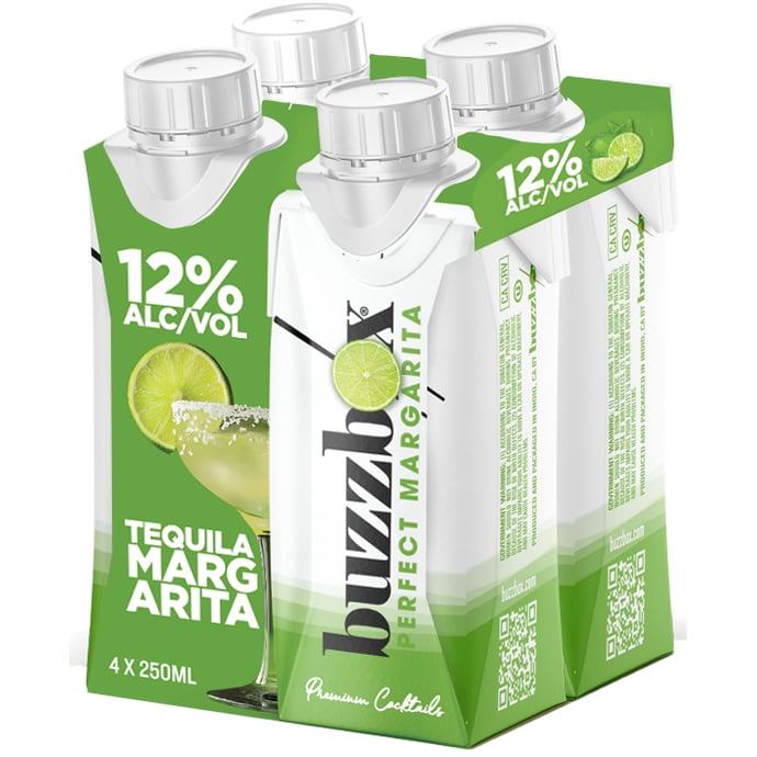 Buzzbox Perfect Margarita 4 Pack