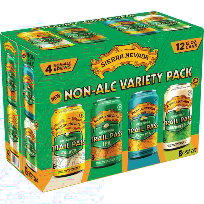 Sierra Nevada Trail Pass Non-Alcoholic Variety Pack