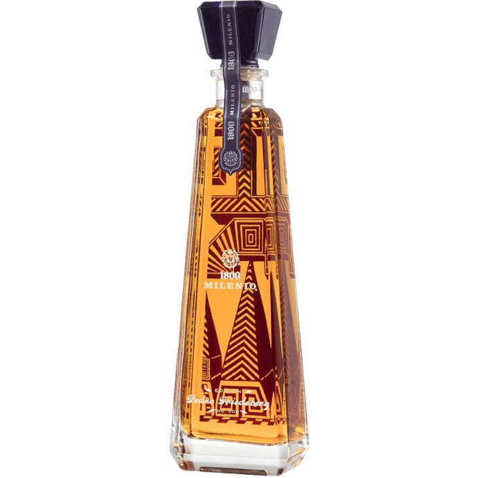 Tequila 1800 Milenio Extra Anejo Limited Edition Pedro Friedeberg Artist Series