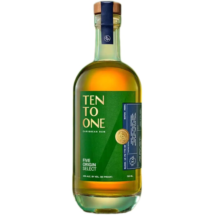 Ten to One Five Origin Select Dark Rum