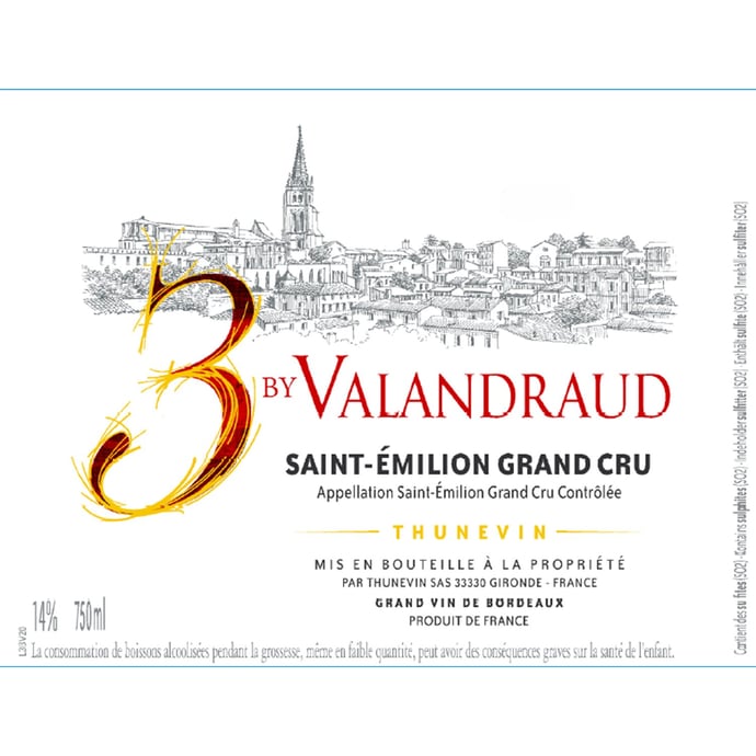 3 de Valandraud Saint Emilion 2019