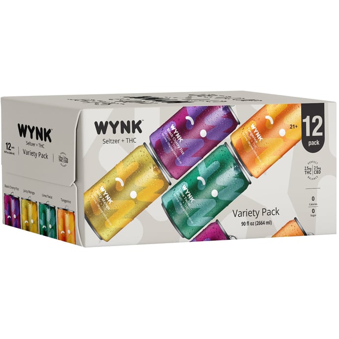 Wynk Variety Pack THC 2.5mg