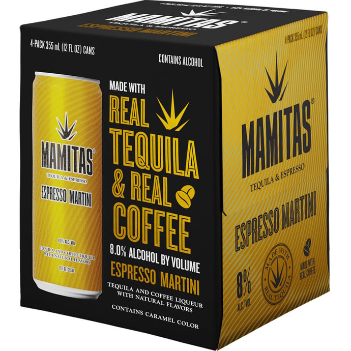 Mamitas Espresso Martini 4 Pack Cans