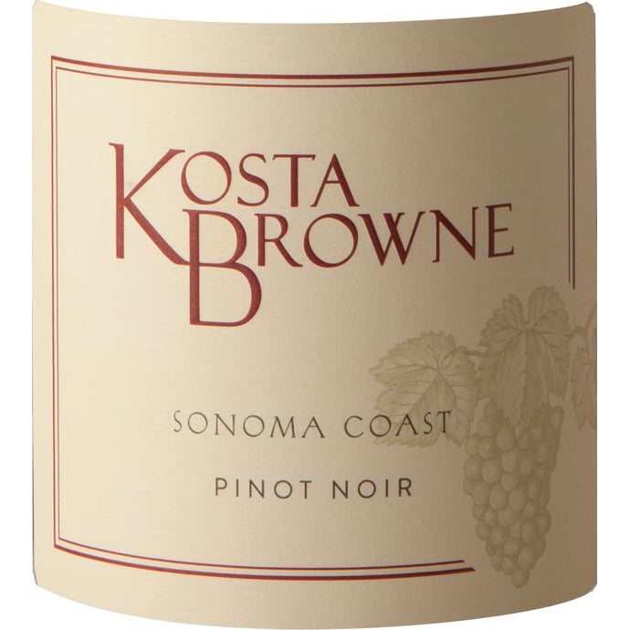 Kosta Browne Pinot Noir Sonoma Coast 2022 Half Bottle