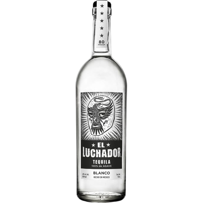 El Luchador Blanco Tequila
