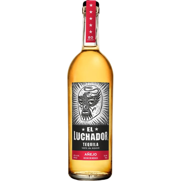 El Luchador Anejo Tequila