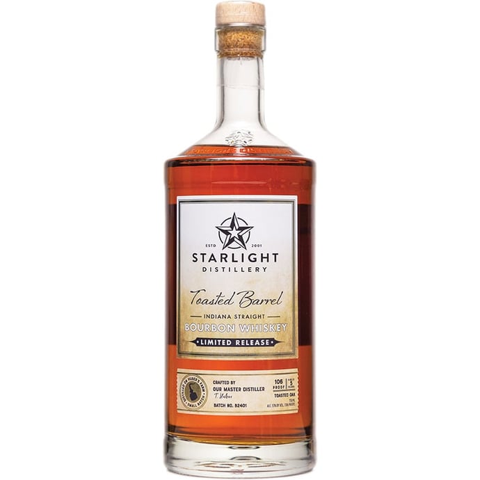 Huber's Starlight Distillery Carl T. Toasted Barrel Bourbon Limited Release 2024