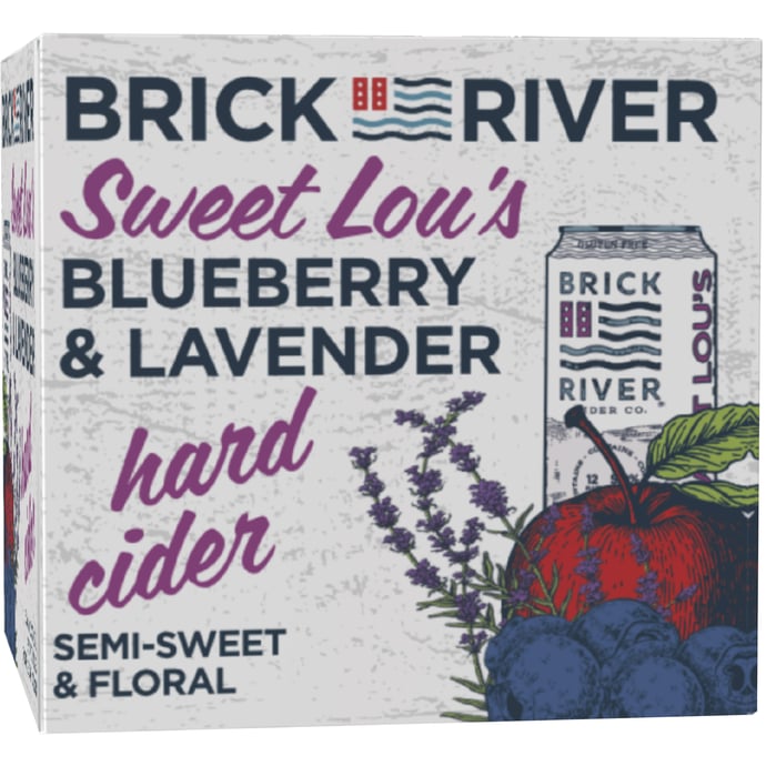 Brick River Sweet Lou's Blueberry