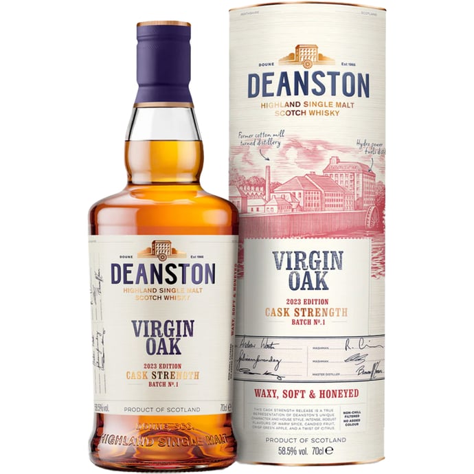 Deanston Cask Strength Virgin Oak Limited Release 2023