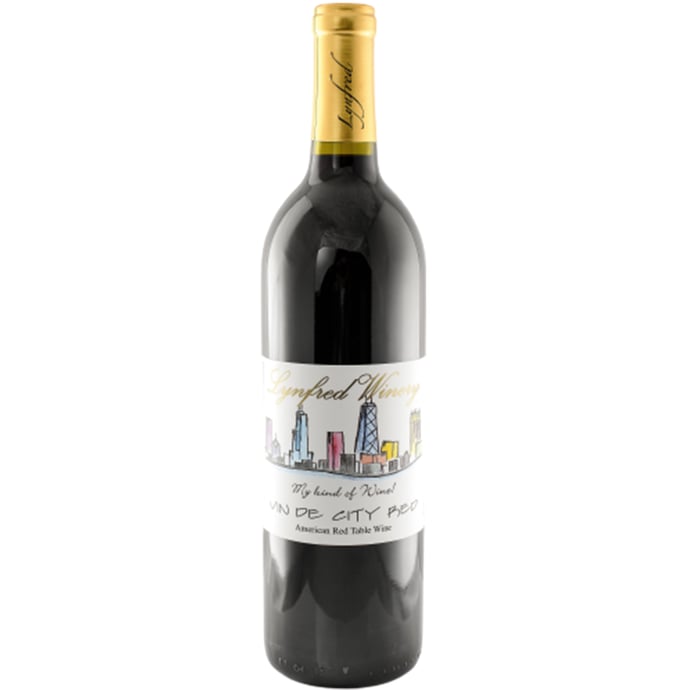 Lynfred Vin de City Red Half Bottle