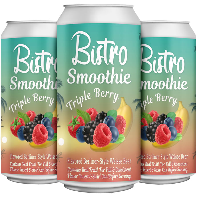 Energy City Bistro Smoothie Triple Berry