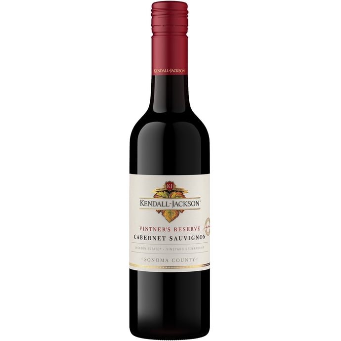 Kendall Jackson Cabernet Sauvignon Vintner's Reserve 2022 Half Bottle