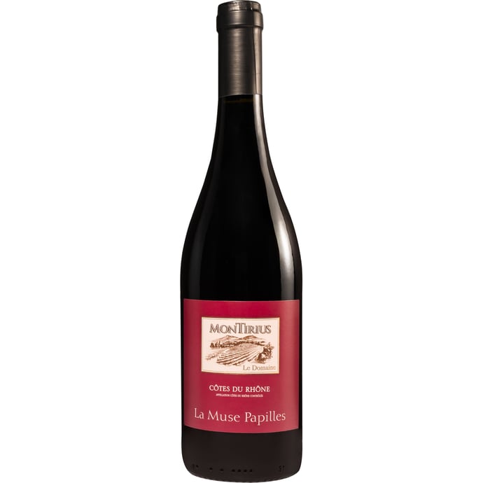 Montirius Cotes du Rhone Rouge La Muse Papilles 2022