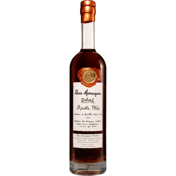 Delord 60 year old Vintage Armagnac 1964