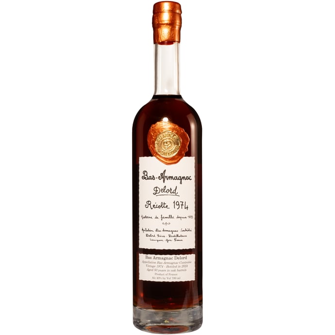 Delord 50 year old Vintage Armagnac 1974
