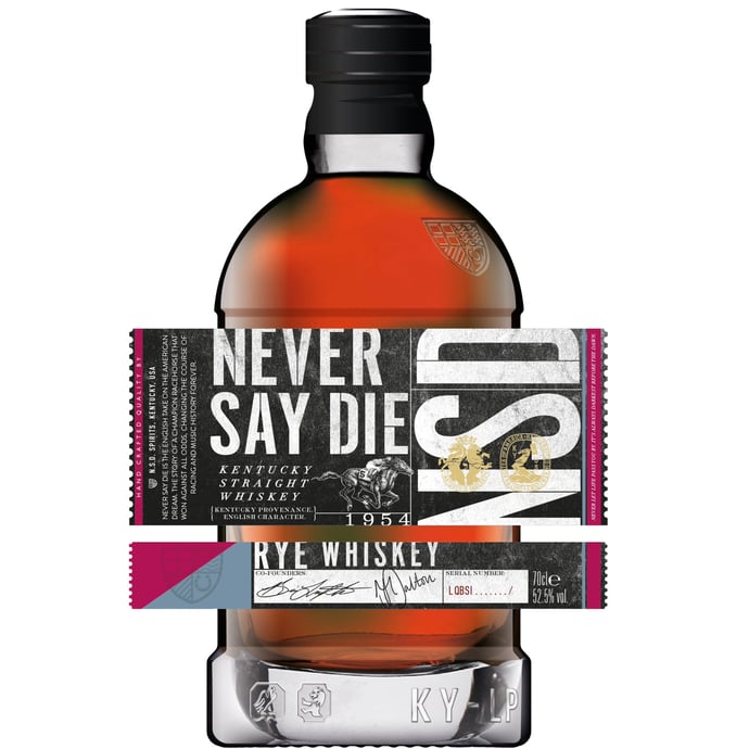 Never Say Die Straight Rye