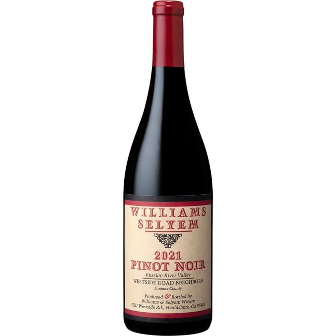 Williams Selyem Pinot Noir Westside Road Neighbors 2022