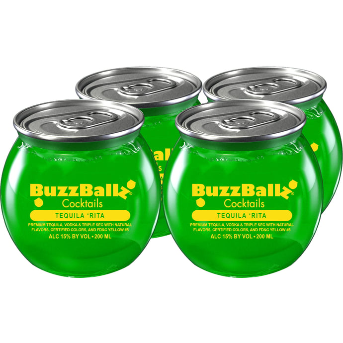 Buzzballz Tequila 'Rita 4 Packs