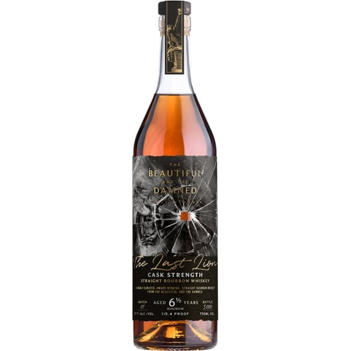 Beautiful and the Damned The Last Lion Cask Strength Straight Bourbon