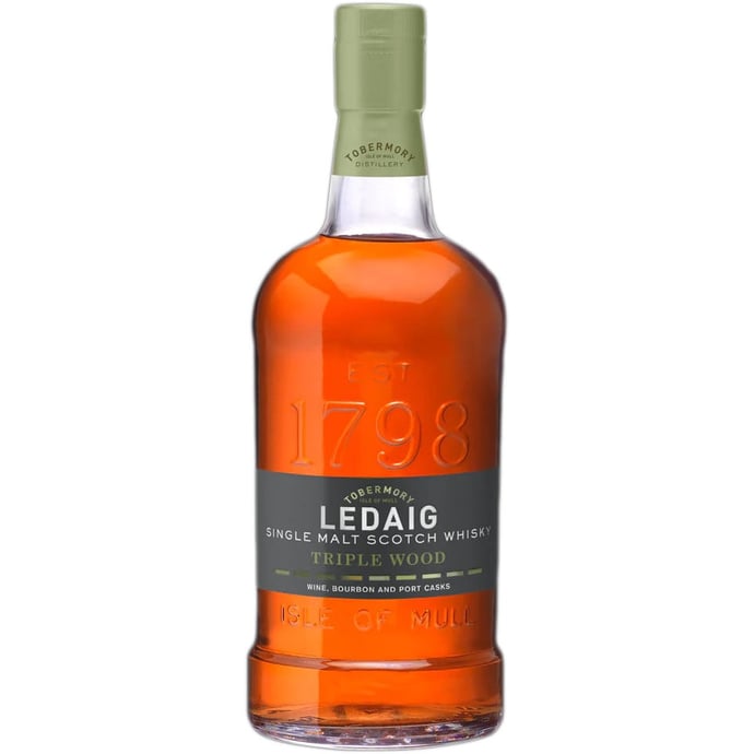 Ledaig Triple Wood Peated Isle of Mull Single Malt