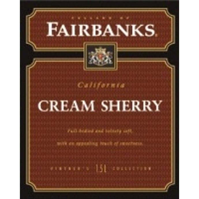 Fairbanks Cream Sherry