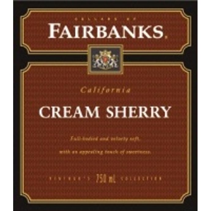 Fairbanks Cream Sherry